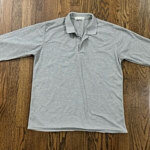 Cucinelli medium long sleeve cotton  Polo Shirt